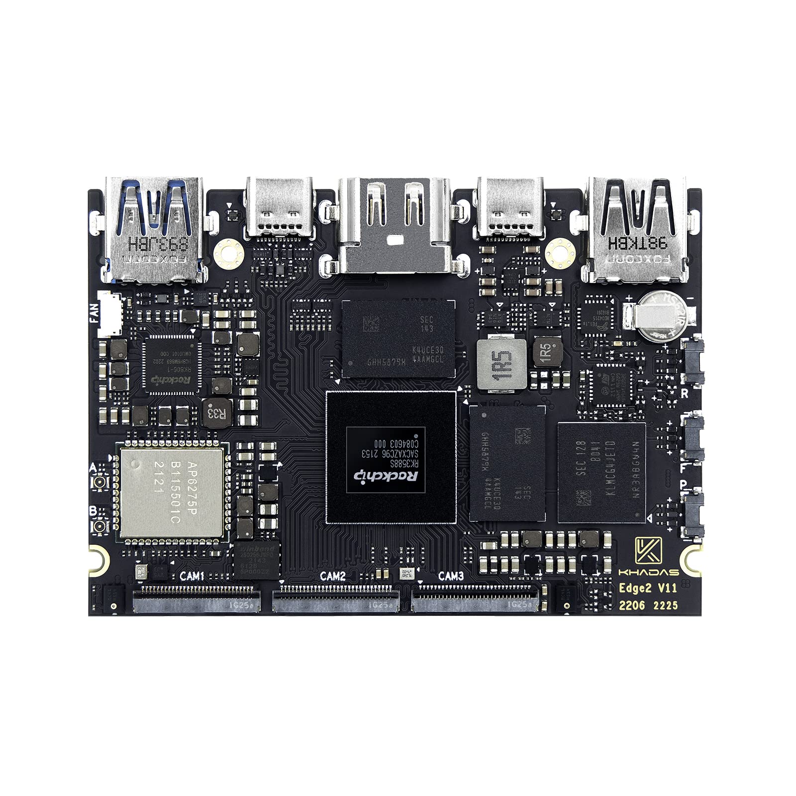 Amazon.com: Khadas Mini ARM PC Desktop Computer RK3588S SoC 8‑core